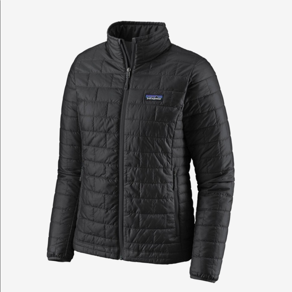 Womens Patagonia Black Nano Puff Jacket Size M